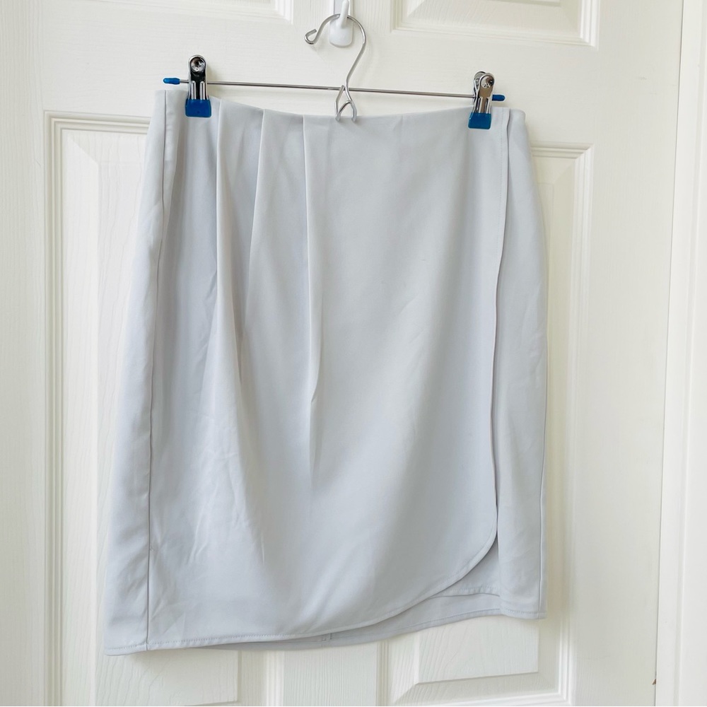 Banana Republic Faux Wrap Career Crepe Skirt Size 4